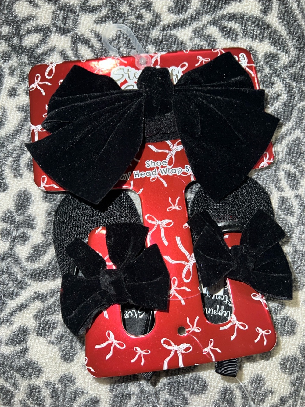 Stepping Stones Shoes with Head Wrap Set
